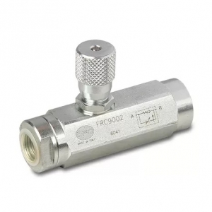 Дроссель с обратным клапаном FRC9002 3/8` скомпенсированный по давлению