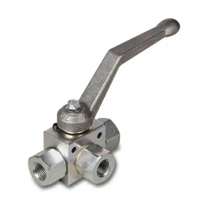 Кран трёхпутевой шаровый RSAP3V01 1/4`L