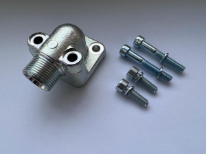 R 40-15 L-90° (G4D0-4015) Присоединение фланцевое к насосу 90° D40 М22x1,5 L15