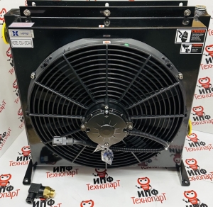 Маслоохладитель CSL4, electric motor 12V DC, termoswitch 55 degree, 200l/min