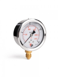 Манометр радиальный 63 мм 0-160 bar 1/4BSP TP