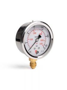 Манометр радиальный 63 мм 0-315 bar 1/4BSP TP