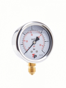 Манометр радиальный 63 мм 0-6 bar 1/4BSP TP