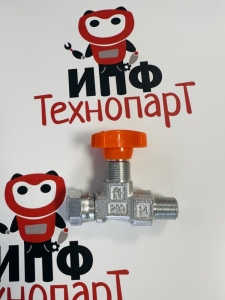 Кран манометра прямой EML 1/4` MF Oleodinamica Marchesini