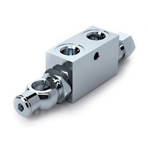 Гидрозамок VBPDE 3/8''L SC с поворотным штуцером banjo