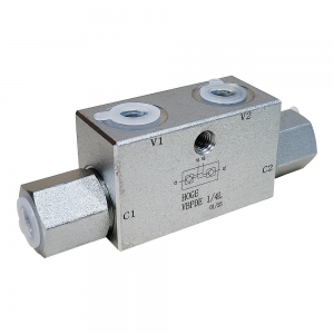 Двухсторонний гидрозамок (клапан)  VBPDE 1/4`L