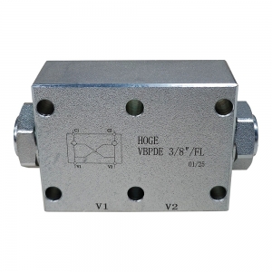 Двухсторонний гидрозамок (клапан) VBPDE 3/8` FL